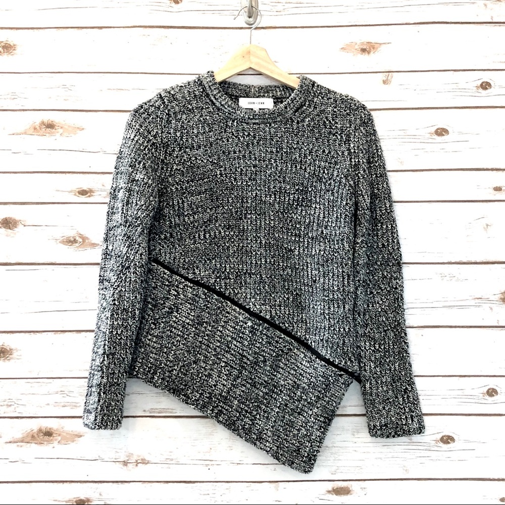 Evereve: John + Jenn • Asymmetrical Sweater